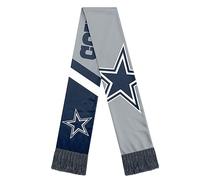 FOCO NFL - Bufanda reversible unisex para adultos, con estampado gráfico oficial, Dallas Cowboys, talla única