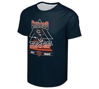 FOCO NFL - Camiseta oficial con logotipo de casco establecido para hombre, Chicago Bears - Azul marino, X-Large