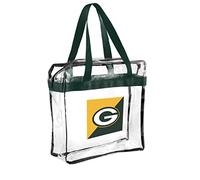 FOCO NFL Clear Stadium Messenger Bag para juego de fútbol - Vinilo, Green Bay Packers