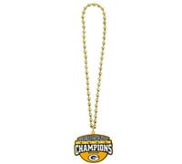 FOCO NFL Green Bay Packers Super Bowl XLV Champions Collar de cuentas