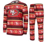 FOCO NFL Pijama de invierno de Navidad San Francisco 49ers - M