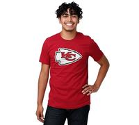 FOCO NFL Primary Logo Team Short Sleeve T-Shirt Camisa, Color primario, XXL para Hombre
