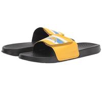 FOCO NFL Team Logo Sport Slide Sandals, Sandalia Deslizante Hombre, Black Legacy Stripe, 11-12 años