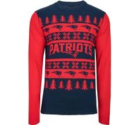 FOCO NFL Ugly Sweater XMAS Jersey de punto - New England Patriots - L
