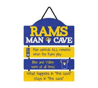 foco NFL Wood SignWood Man Cave Sign Team Colors One Size