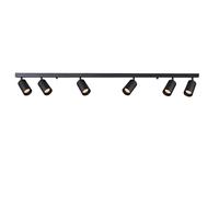 Foco orientable EDO MALGA Lámpara de techo blanca y negra Aplique de pared...