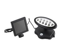 Foco orientable solar con panel
