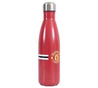 FOCO Petaca térmica con licencia oficial del Manchester United FC Core Stripe