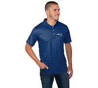 Foco Polo de Manga Corta de poliéster a Rayas Camisa, M para Hombre