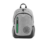 FOCO Premier League SPL - Mochila escolar para fanático del fútbol, color gris jaspeado
