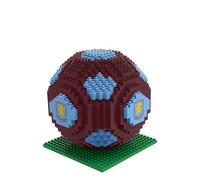 FOCO Licencia oficial Aston Villa FC BRXLZ - Juego de construcción de fútbol 3D