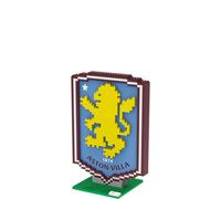 Foco Producto Oficial de Aston Villa FC BRXLZ Logo 3D Bricks Construcción Modelo