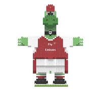 Foco Producto Oficial de Gunnersaurus Arsenal FC BRXLZ Mascota 3D Bricks Juguete de construcción Modelo