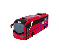 FOCO Producto oficial de Inglaterra BRXLZ Bricks 3D Bricks de juguete de construcción de autobús de fútbol