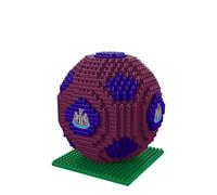 Foco Producto Oficial de Newcastle United FC BRXLZ 3D de construcción de fútbol en Color Alternativo