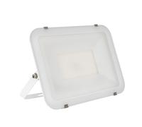Foco Proyector LED 100W 120 lm/W IP65 Slim Cristal Blanco