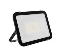 Foco Proyector LED 100W 120 lm/W IP65 Slim Cristal Negro
