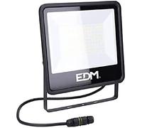 Foco proyector led 100w 8200lm 4000k luz dia black series 24,6x22,8x2,