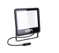 FOCO PROYECTOR LED 100W 8200lm 6400K LUZ FRIA BLACK SERIES 24,6x22,8x2,9cm EDM