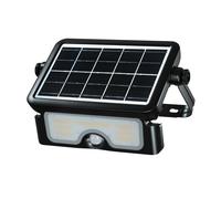 Foco Proyector LED 3CCT Solar IP65 con Sensor de Movimiento PIR y Crepuscular