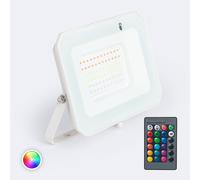 Foco Proyector LED 50W RGBW con Mando IR IP65