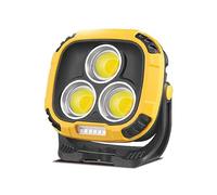 Foco Proyector LED, Fuente De Luz Grande, Reflector Portátil Multifuncional Con Carga USB, Resistente Al Agua, Emergencia For Mercado Nocturno(Yellow COB 1000W)