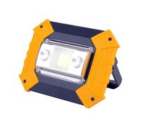 Foco Proyector LED, Luz De Inundación LED, Trabajo 10W, Reflector Con Chip COB, Iluminación Búsqueda For Exteriores, Advertencia Recargable Por USB(Without battery)