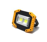 Foco Proyector LED, Reflector LED COB Portátil De 20w, Con Carga USB, 18650, Led For Acampar(A-02)