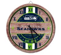 Foco Seattle Seahawks NFL Barrel Wall Clock