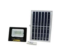 FOCO SOLAR AYERBE CON BATERIA RECARGABLE CON MANDO A DISTANCIA (25 Vatios)