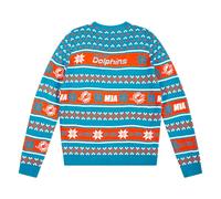 Foco Standard NFL Big Logo Ugly Sweater, Team Color