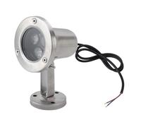 Foco Sumergible LED Impermeable de Acero Inoxidable para Estanque, Fuente, Piscina, Ambiente Subacuático (Blanco Puro)