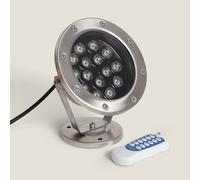 Foco Sumergible LED RGB 15W Superficie 24V DC IP68