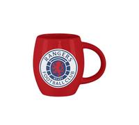 FOCO Taza con licencia oficial de Rangers FC, diseño de letras clásicas en color alternativo