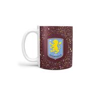 FOCO Taza con licencia oficial del Aston Villa FC Paint Splatter