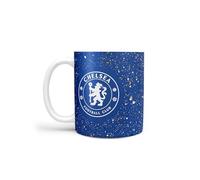 FOCO Taza con licencia oficial del Chelsea FC Paint Splatter