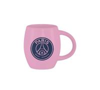 FOCO Taza con licencia oficial del Paris Saint-Germain FC Chant, diseño de letras clásicas