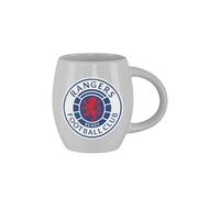 FOCO Taza de té blanca con licencia oficial de los Rangers FC