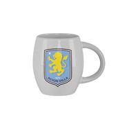 FOCO Taza de té blanca con licencia oficial del Aston Villa FC