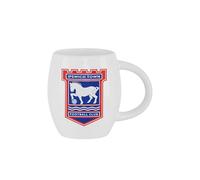 FOCO Taza de té blanca grande con licencia oficial del Ipswich Town FC