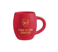 FOCO Taza de té con eslogan del Arsenal FC con licencia oficial