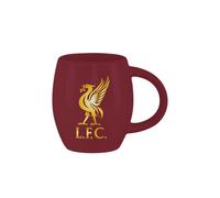 FOCO Taza de té y café con eslogan metálico con licencia oficial del Liverpool FC