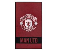 FOCO Toalla de fútbol con Licencia Oficial del Manchester United FC Identity