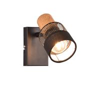 Foco Trio Lighting Nandini 1xE14 max 10W negro - 811700132