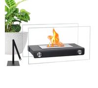 Focolare Da Tavolo Per Interni,35x17x19 Cm Portatile Resistente Al | Controllo Da Tavolo Per Uso Interno Ed Esterno E Come Focolare | Per Soggiorno Esterno Giardino Balcone Inverno