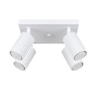 Focos de techo de colores Karbon Blanco 4