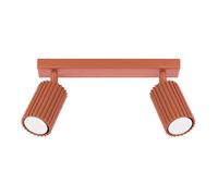 Focos de techo de colores Karbon Rojo Ocre 2