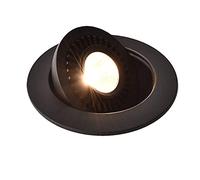 Focos LED empotrables de 3 W/5 W/7 W/12 W Lámpara de Techo empotrada Ángulo Ajustable Panel Comercial ultradelgado Downlight Aluminio Fundido a presión Antideslumbrante Ultra Brillante Exposición