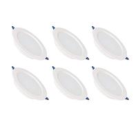 Focos LED empotrables de 5 W, s, para Techo, decoración de Dormitorio, Apliques de Pared, sin Parpadeo, para baño, Pasillo, Escenario, Oficina, luz Blanca, 9 Unidades