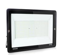 Focos LED Exterior de 300w, Foco LED 32400 Lm, Resistente Al Agua Ip66, Proyector para Exteriores Blanco de Luz Diurna de 6000k para Exteriores para Almacén, Garaje, Patio Trasero, Paquete de 1
